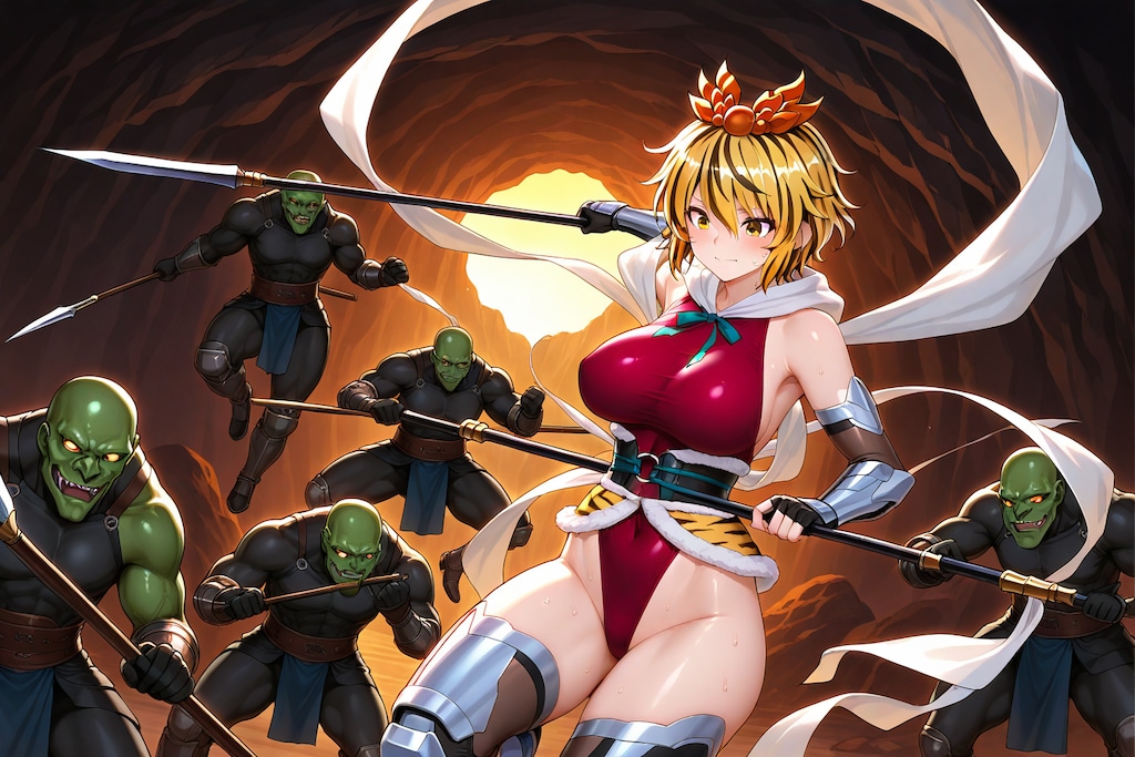 対魔忍寅丸星VSゴブリン3