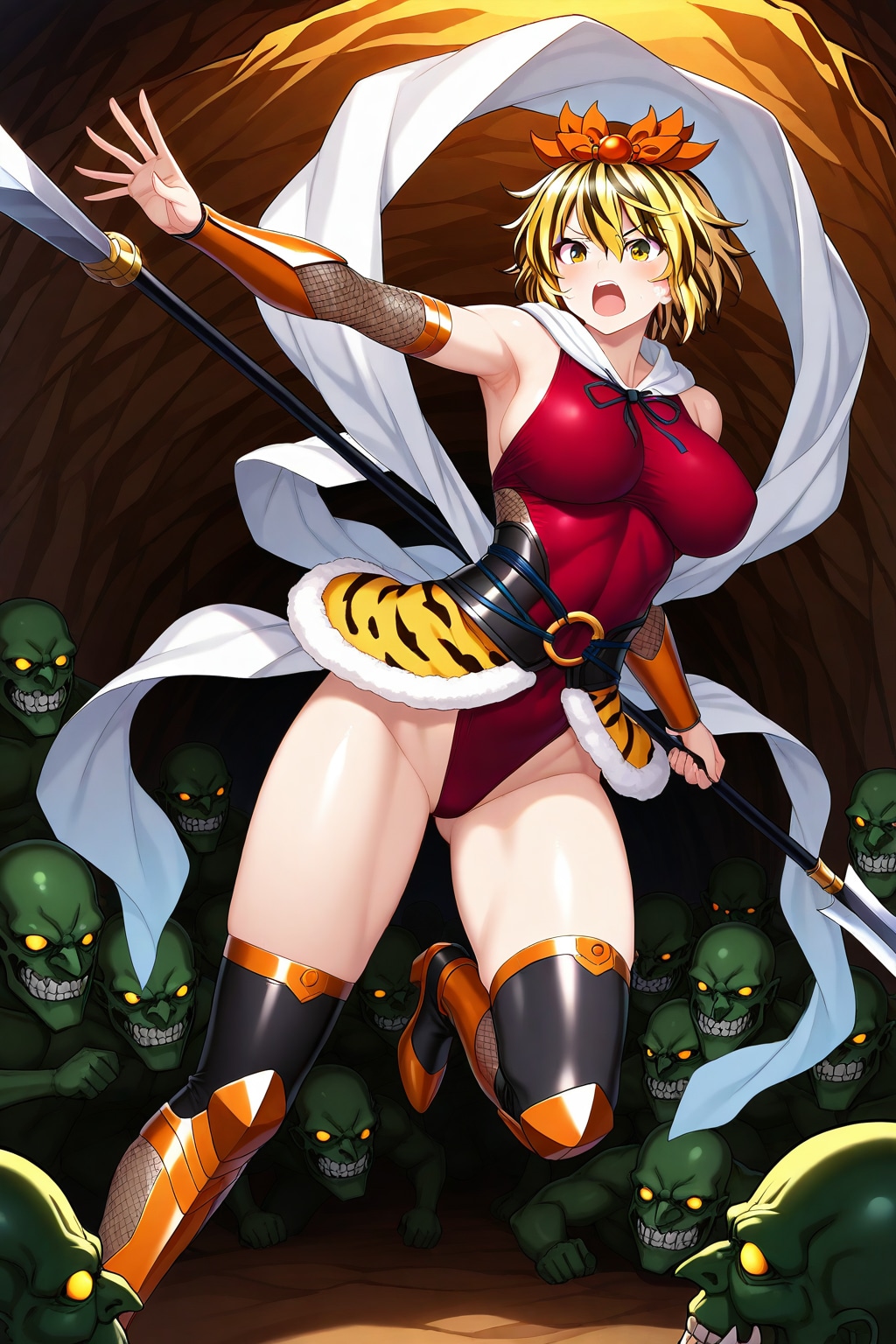 対魔忍寅丸星VSゴブリン3