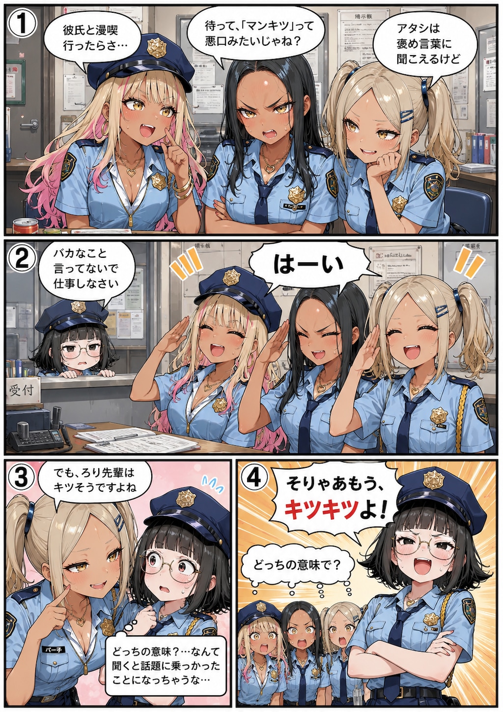 ドーナツ買ってきたよ〜…何らかのイメージ