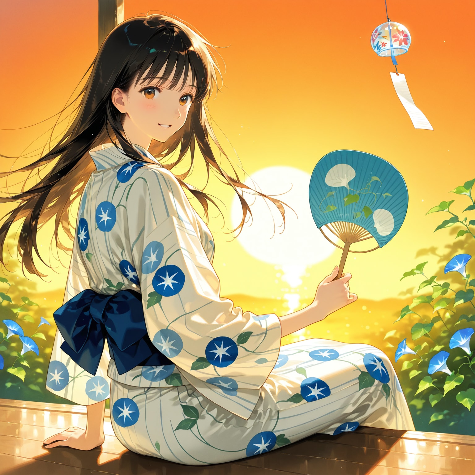 縁側 | の人気AIイラスト・グラビア