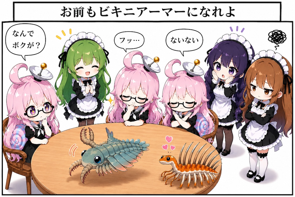 「お前もビキニアーマーになれよ」