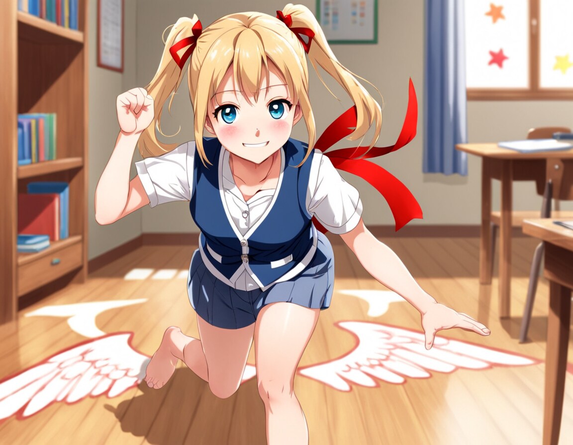 謎のポーズ