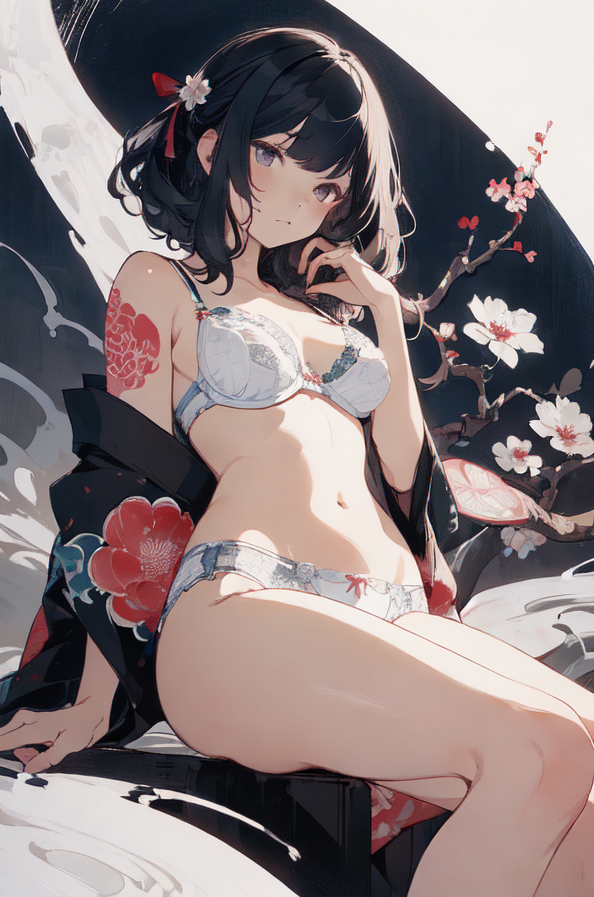 赤い花