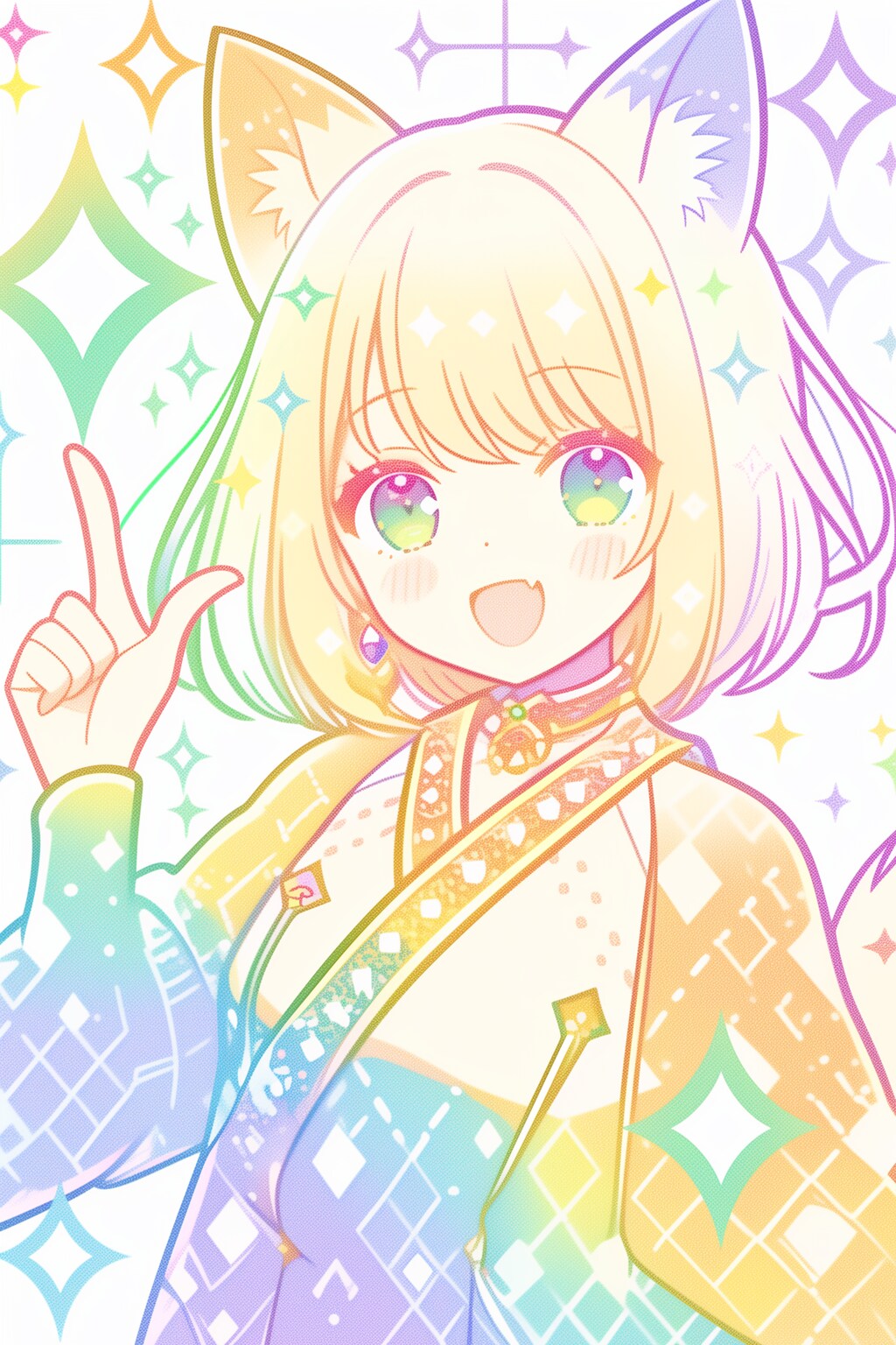 カラフル狐がーる