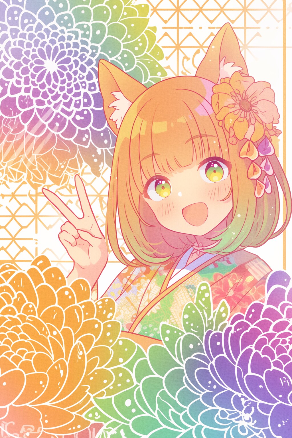 カラフル狐がーる