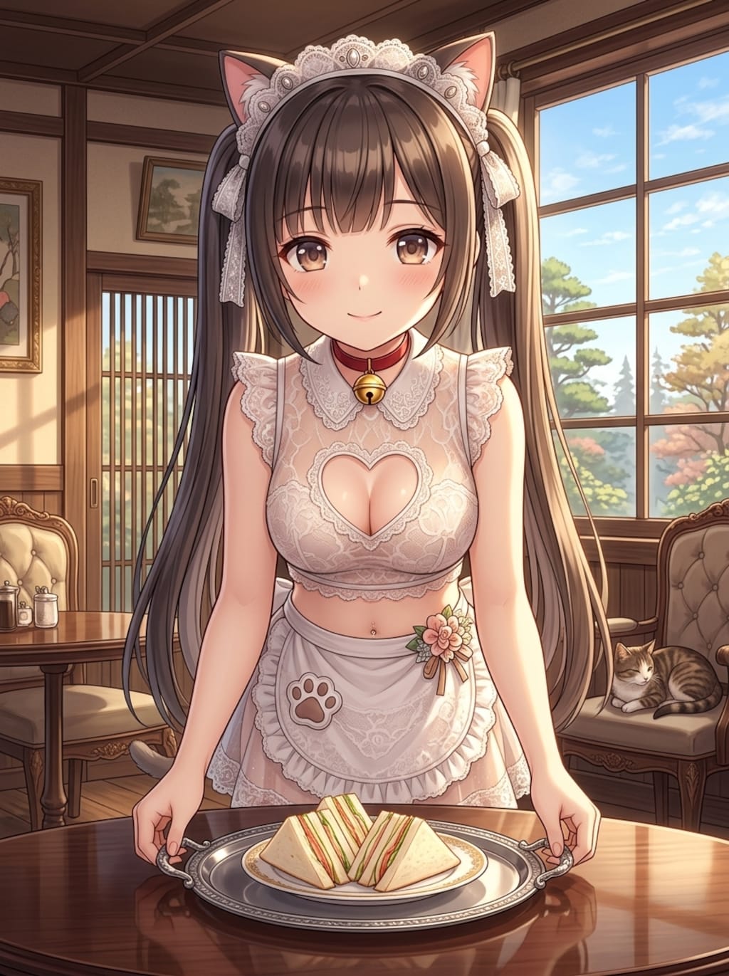 黒ツイにゃん