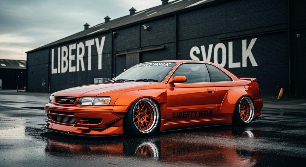 リバティーウォークカローラレビン