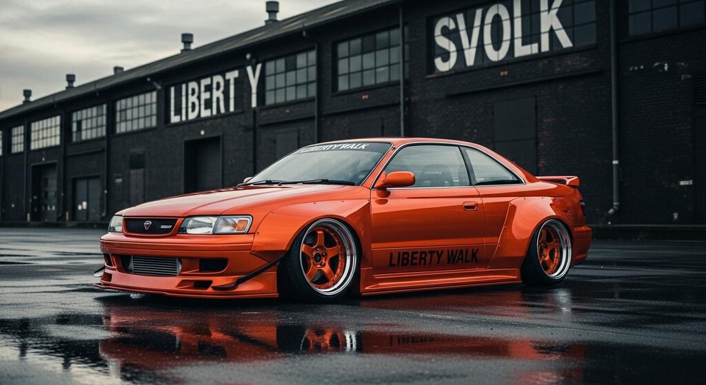 リバティーウォークカローラレビン