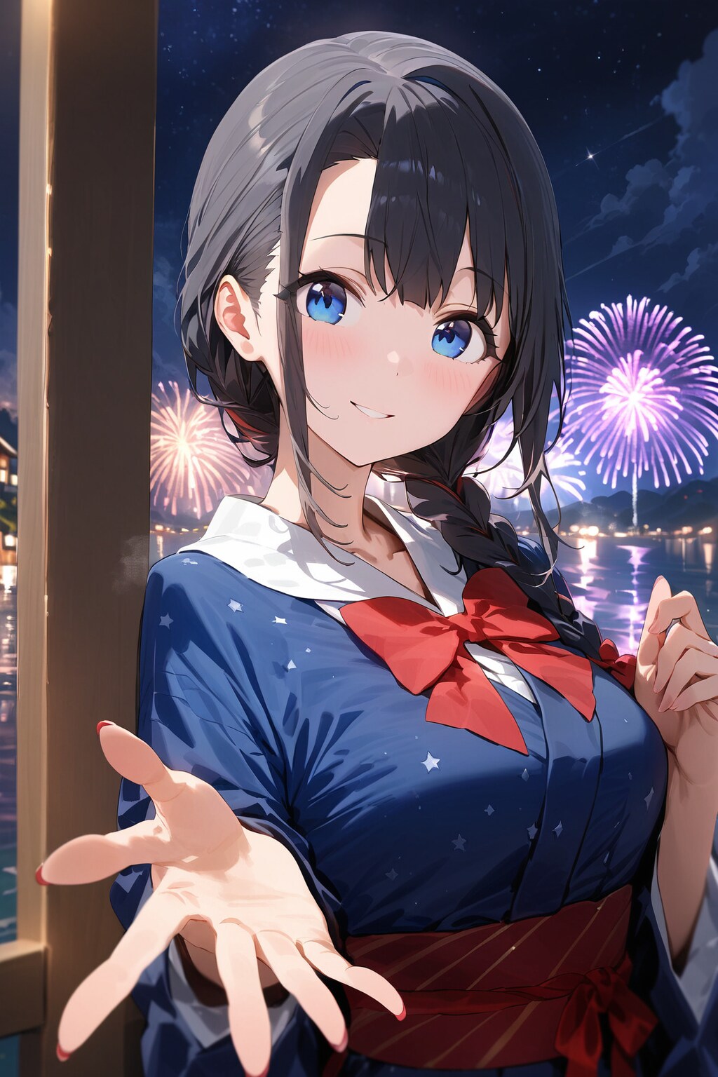 q | の人気AIイラスト・グラビア