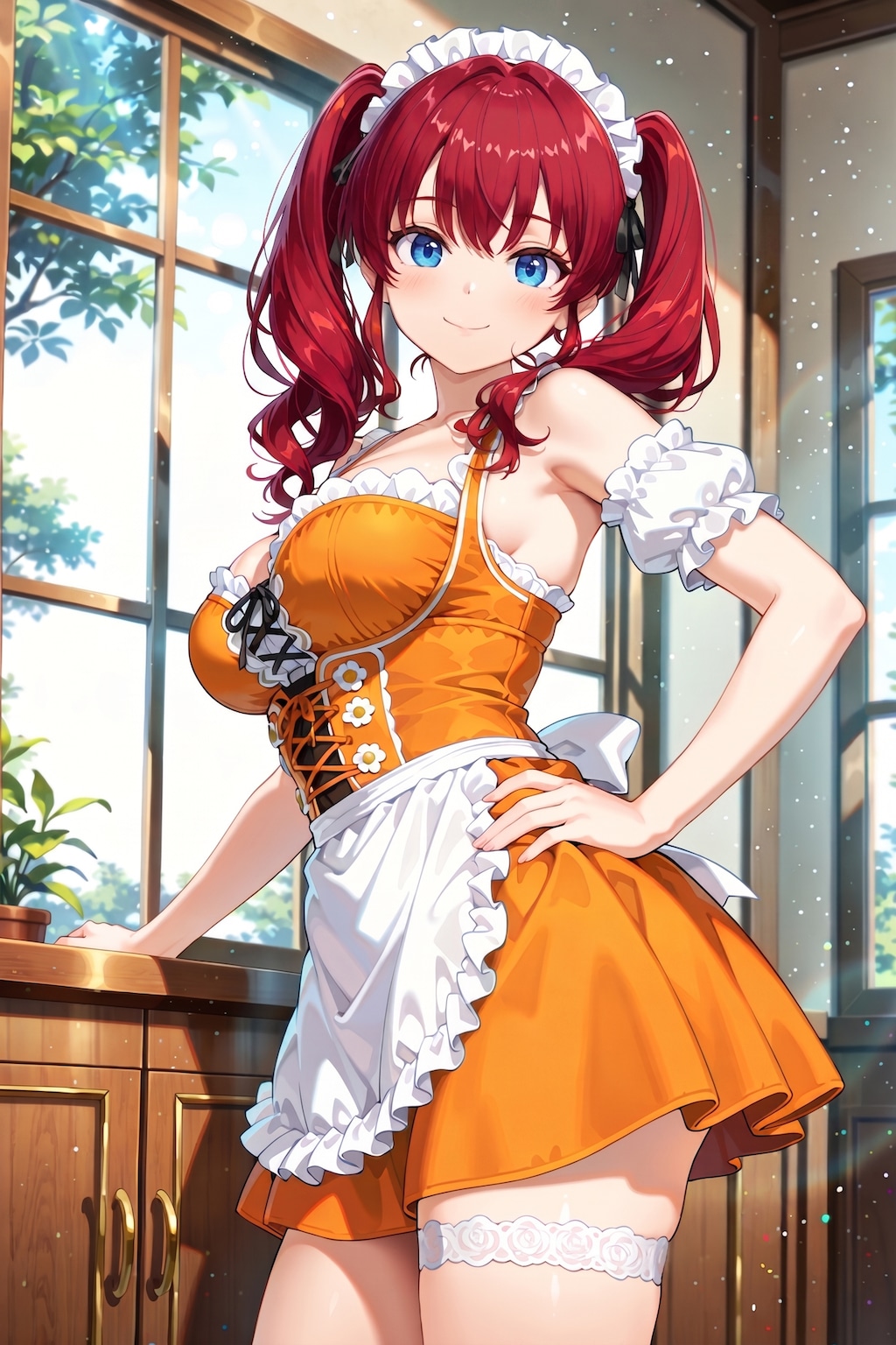 ディアンドル娘な実亜ちゃん Z731