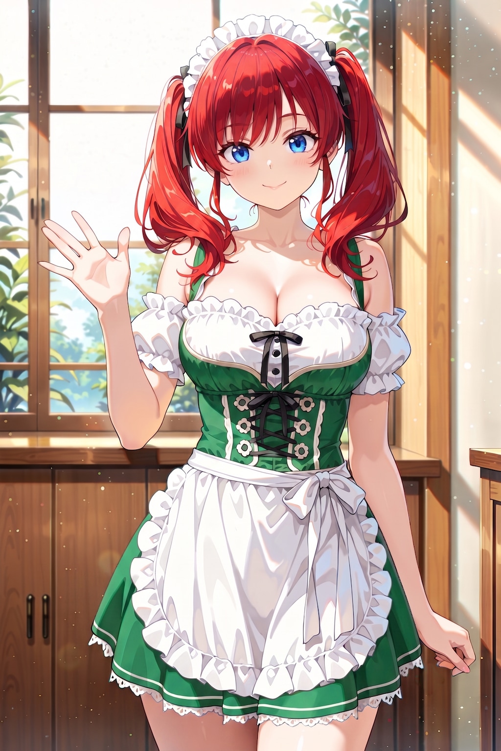 ディアンドル娘な実亜ちゃん Z731