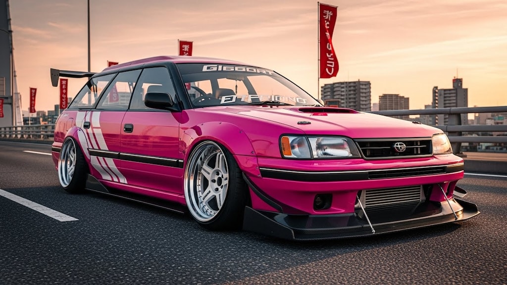 レガシィツーリングワゴンのドリ車