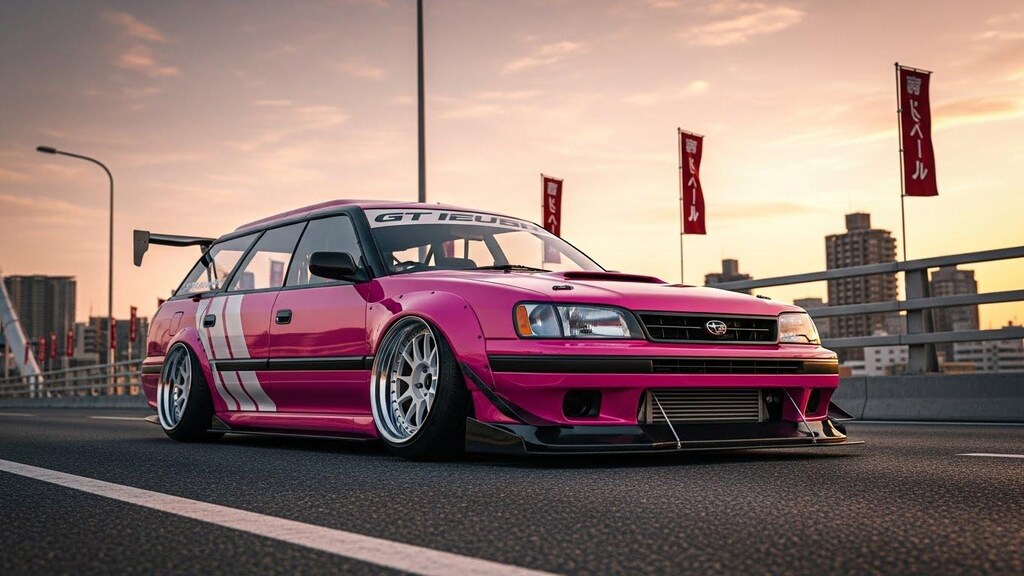 レガシィツーリングワゴンのドリ車