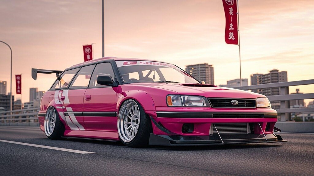 レガシィツーリングワゴンのドリ車