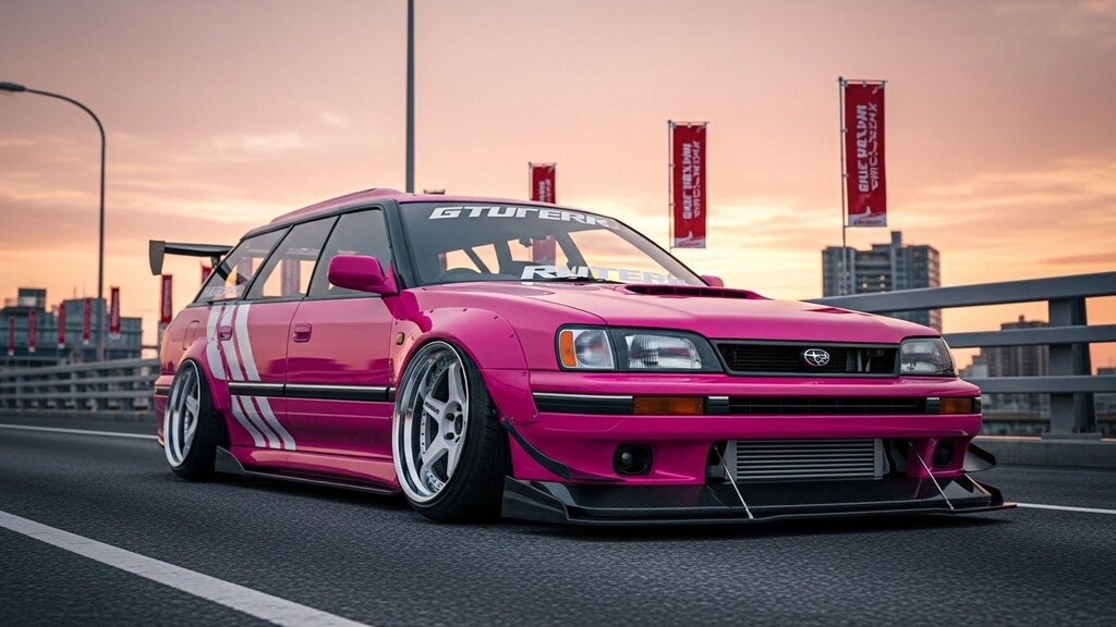 レガシィツーリングワゴンのドリ車