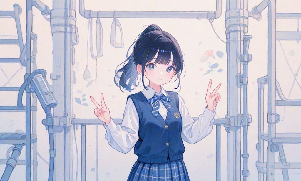 卒業前に思い出の部室で