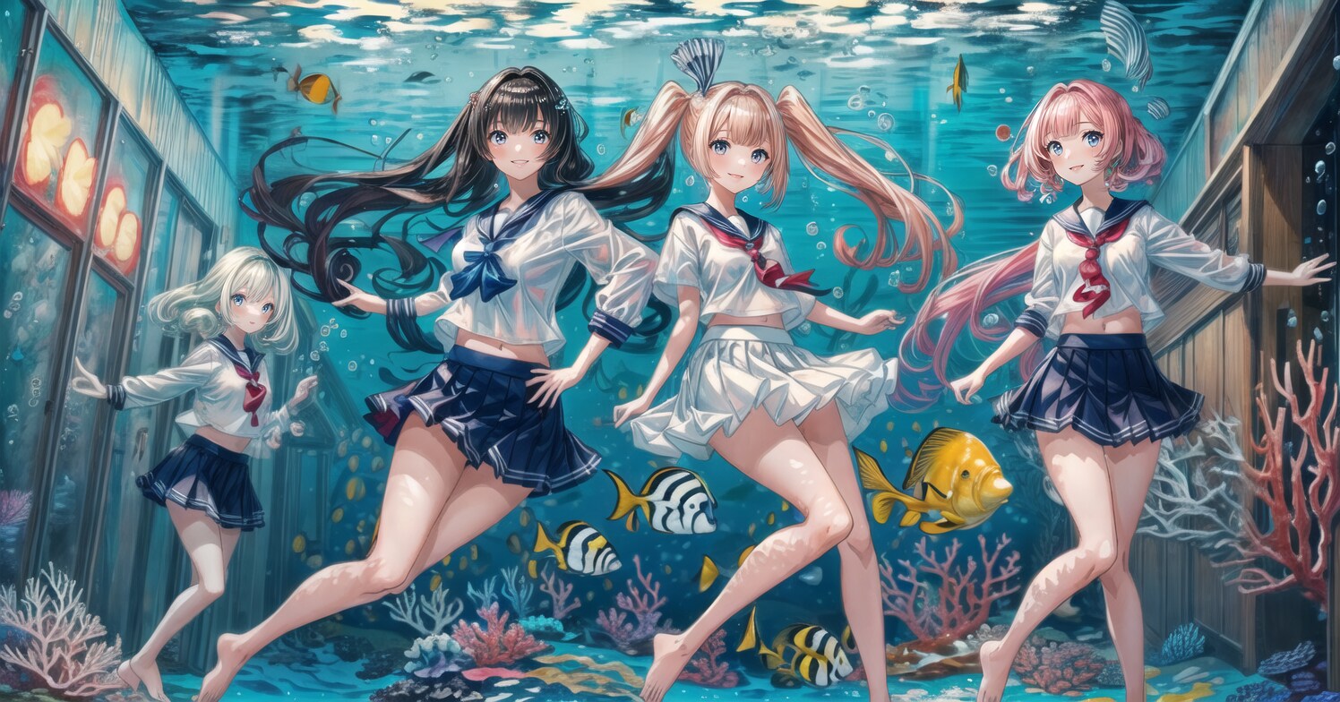 熱帯魚の少女