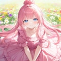 えきどな(ECHIDNA)ちゃんの髪にお団子つけてみた 2枚目