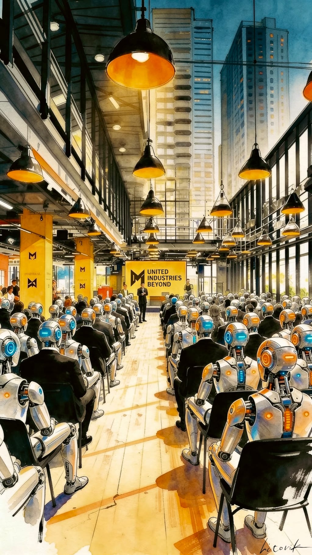 機械たちのビジネスセミナー／スマホ壁紙アーカイブ