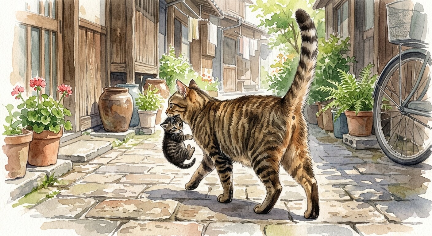 子猫　宅配中。 | の人気AIイラスト・グラビア