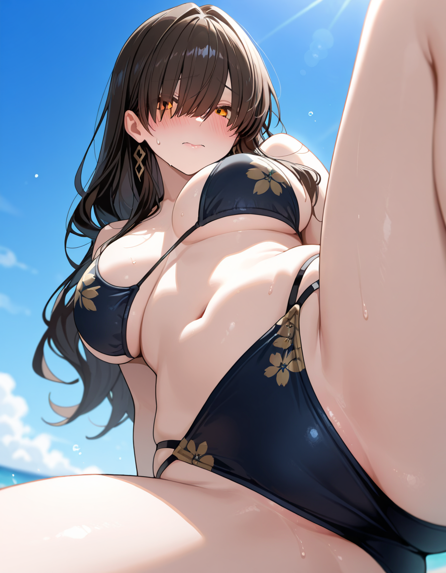 魅惑の水着姿