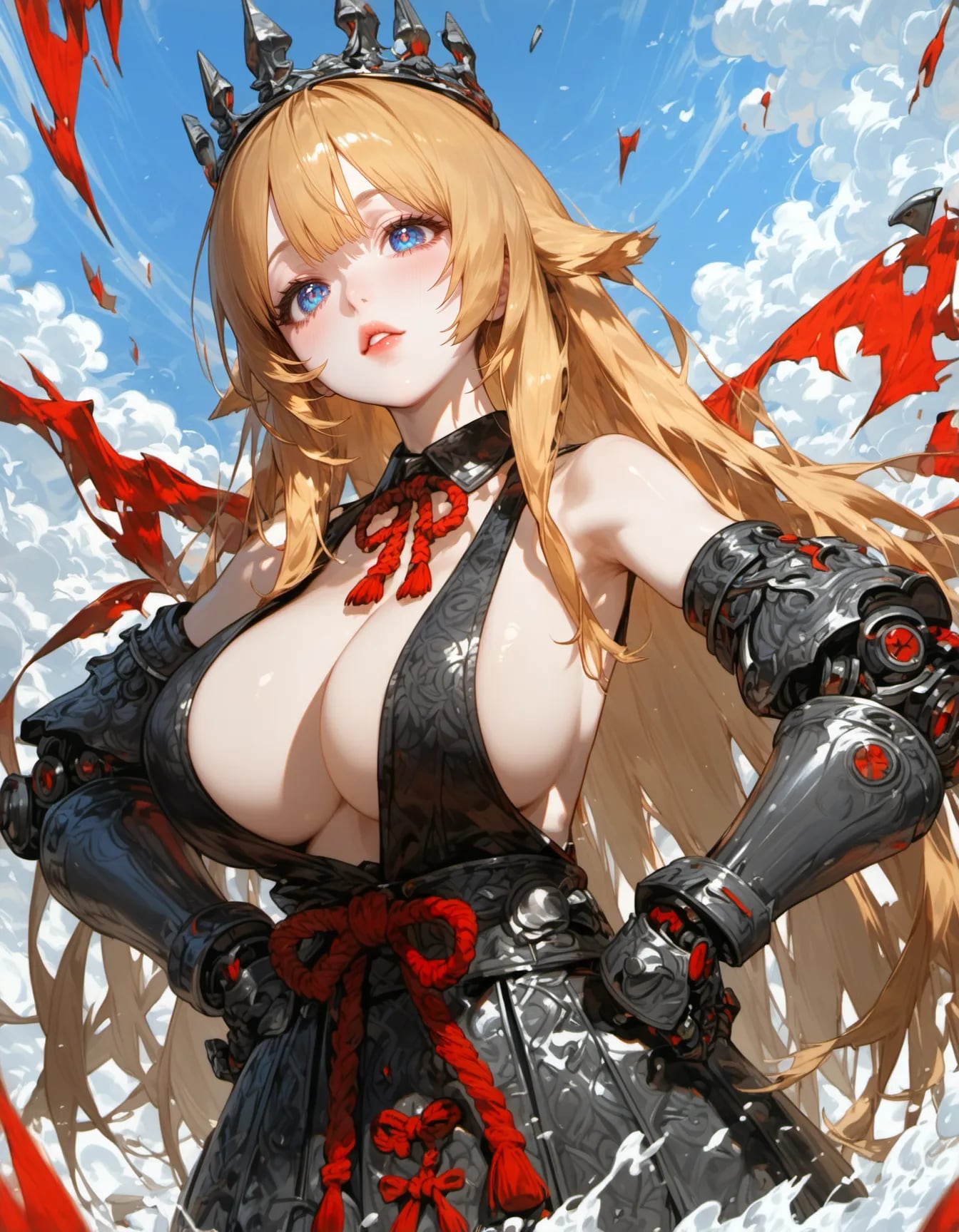 Crimson Wings of the Iron Queen