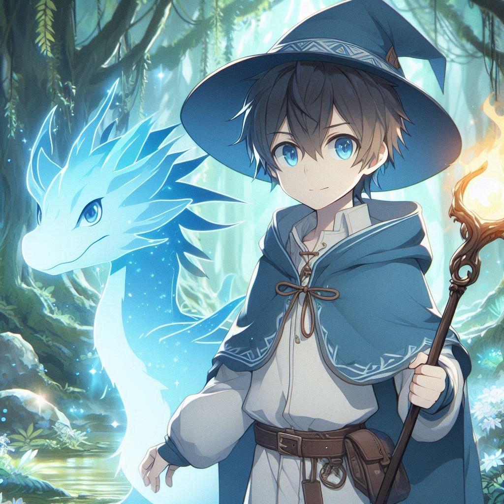 魔法使いとドラゴンの子 | の人気AIイラスト・グラビア