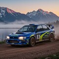 スバルインプレッサラリーカー 2枚目