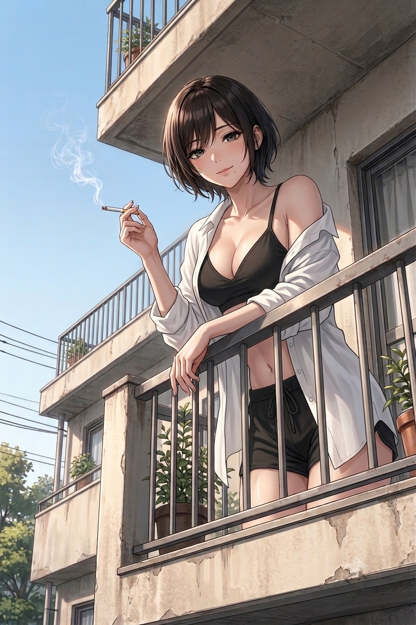 朝から刺激的