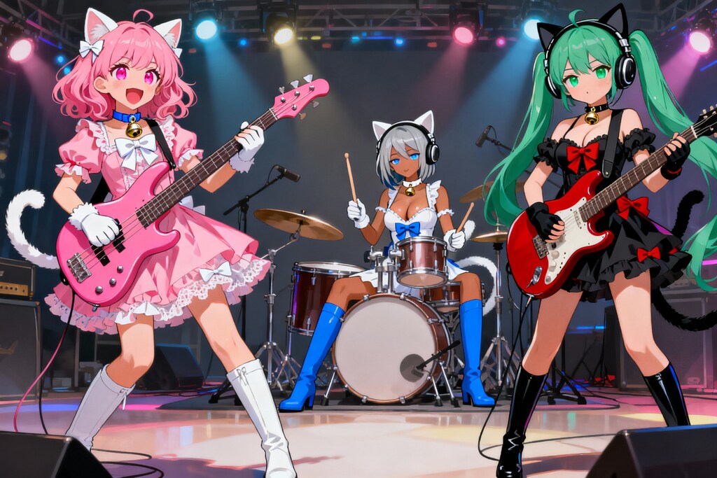 フルメンバーのニクキュ〜ズ