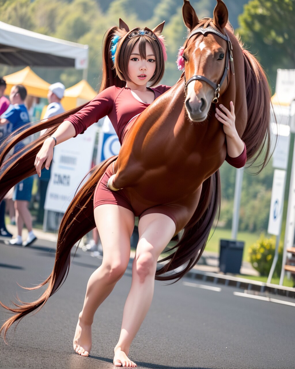 ウマ娘　ダイワスカーレット？