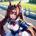 ウマ娘　ダイワスカーレット？ 4枚目