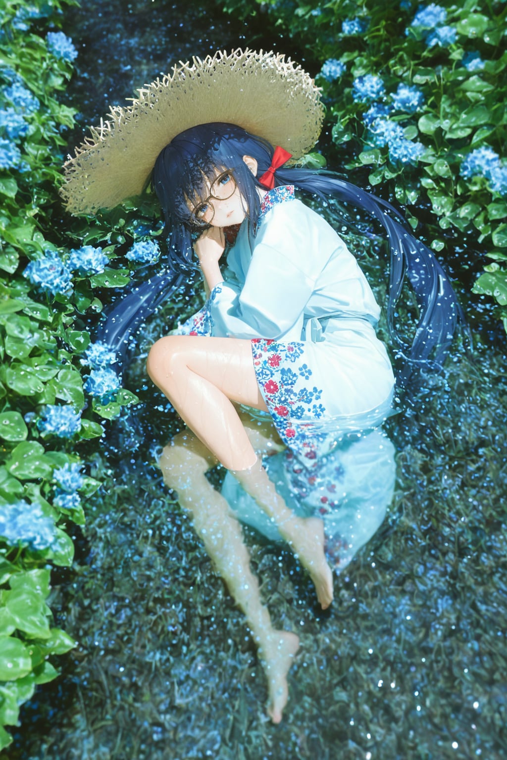 藍のせせらぎ | の人気AIイラスト・グラビア