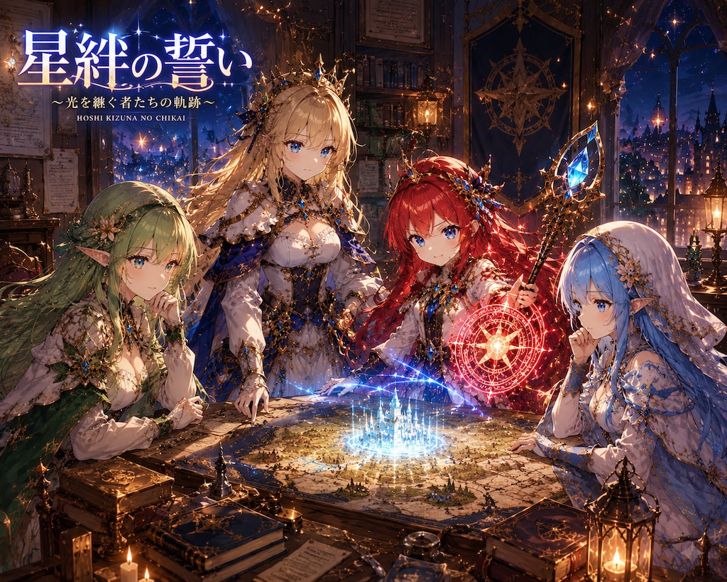 星絆の誓い: 魔法と謎の夜