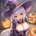 ラミアさんのハロウィン 2枚目