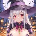 ラミアさんのハロウィン 3枚目