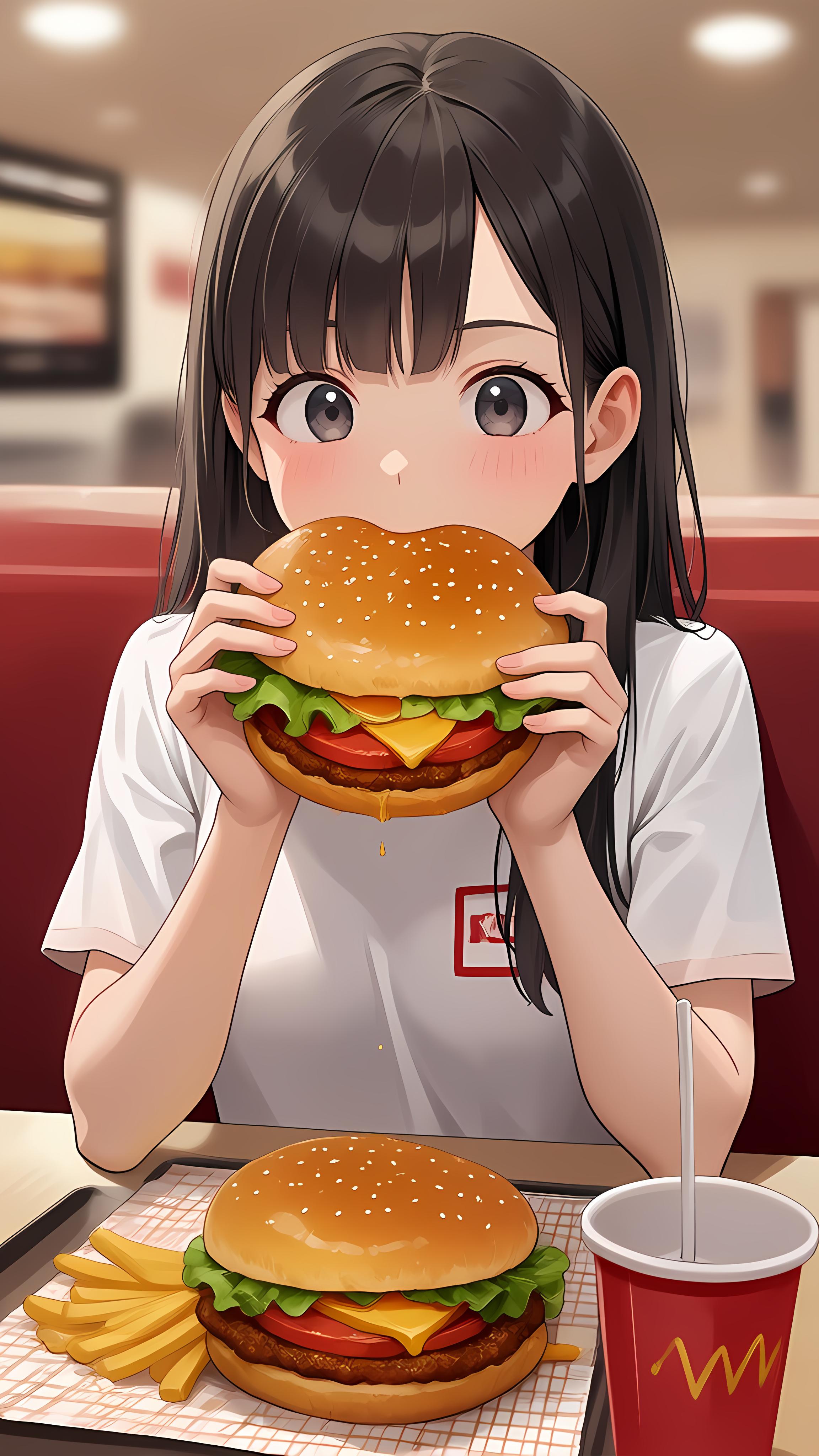 Hamburger Girl