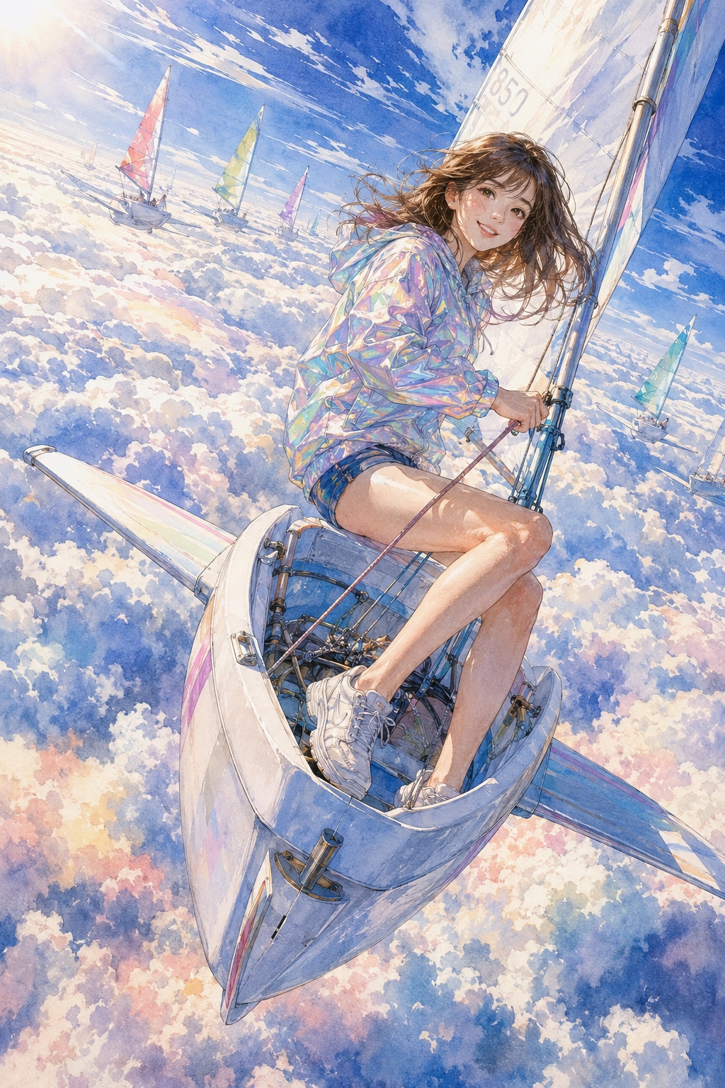 sailing clouds