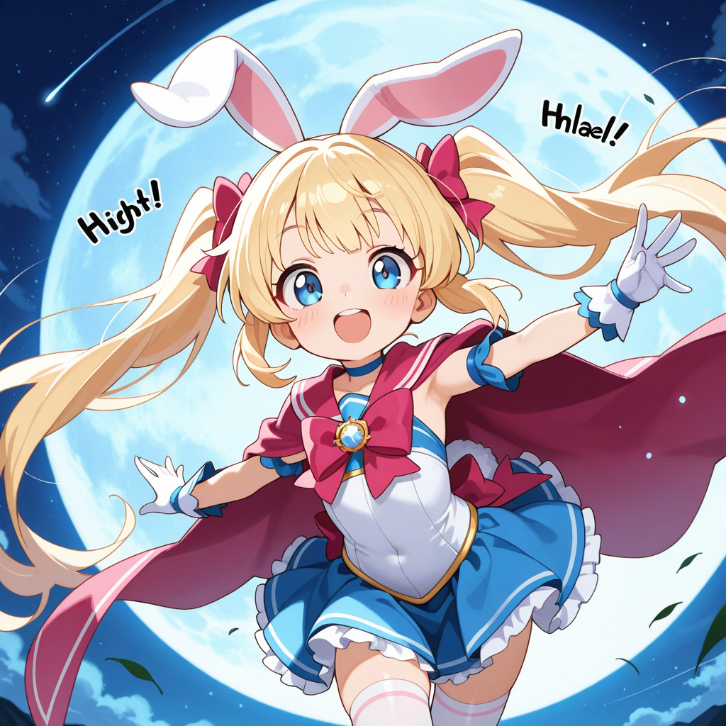 月に代わってオシオキよん！！