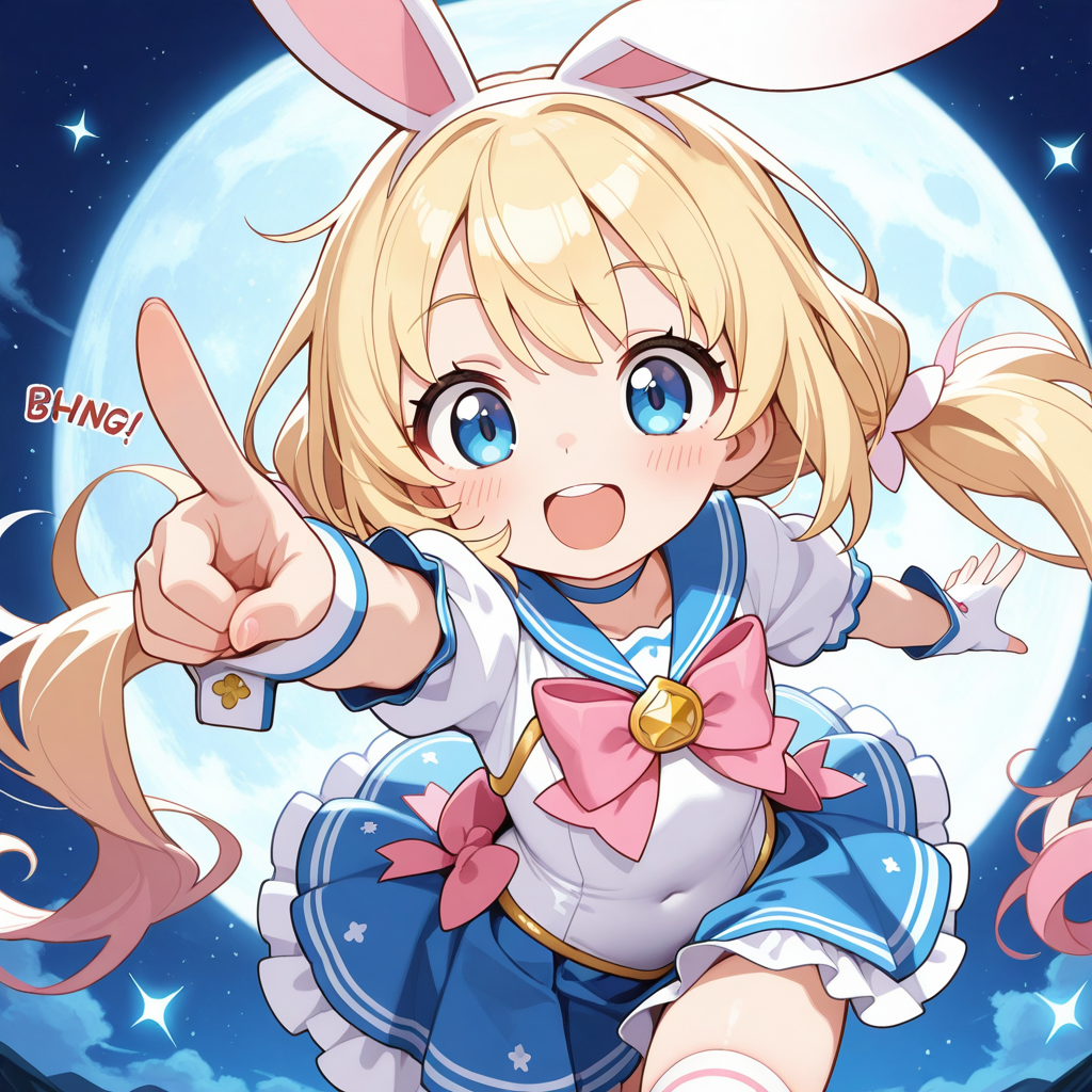 月に代わってオシオキよん！！