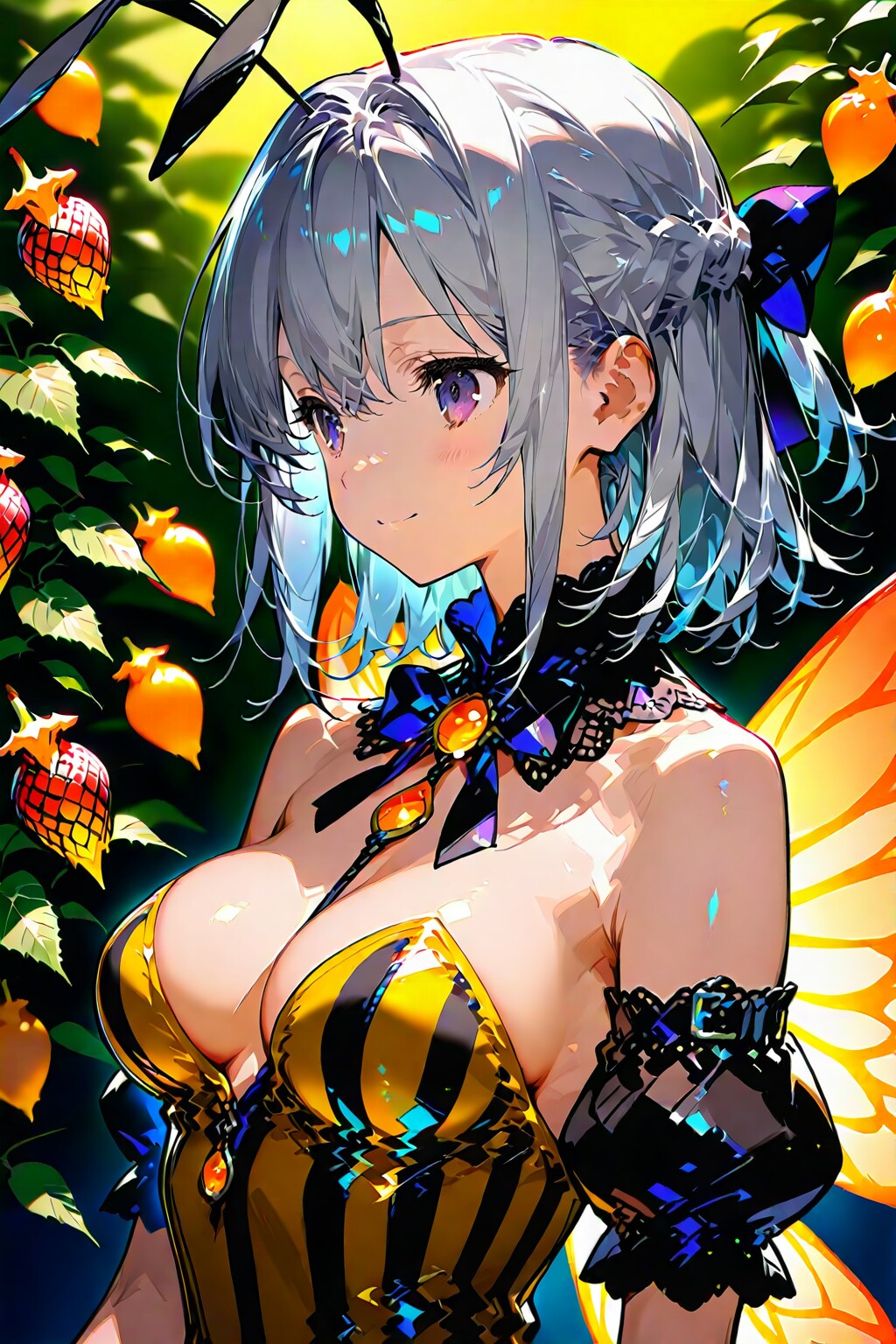 (919HQ)銀髪ちゃんミツバチ