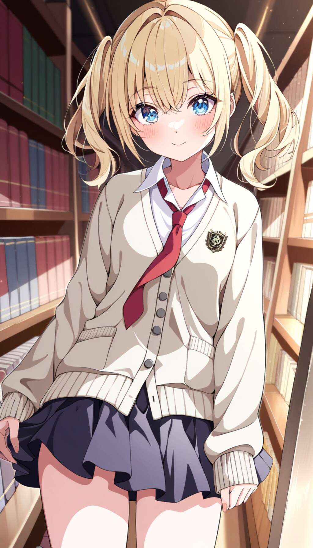 聖寧女学院中等部の生徒役員(書記)