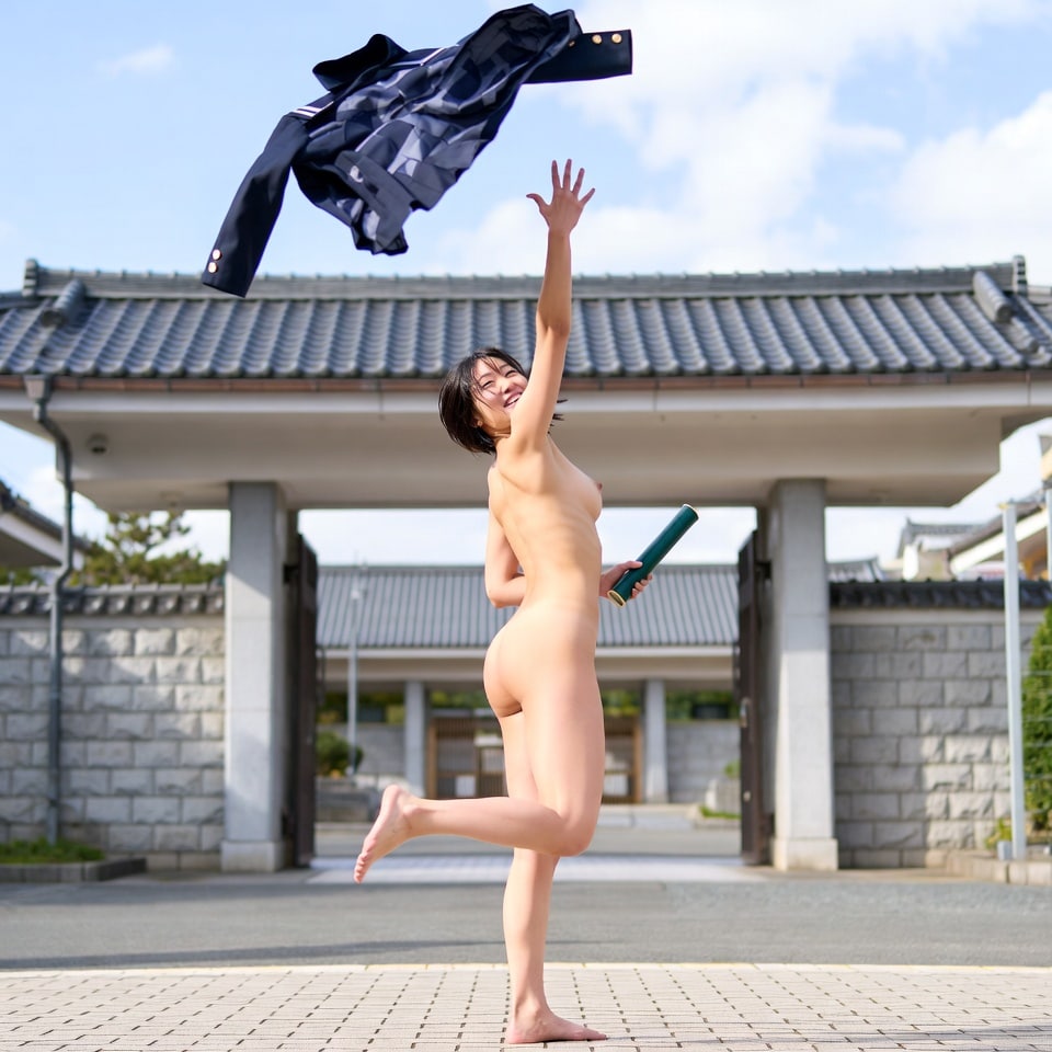 卒業パフォーマンスお姉さん