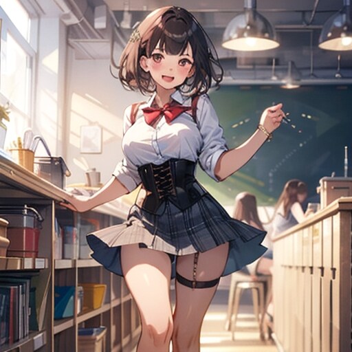 ちちぷい美少女