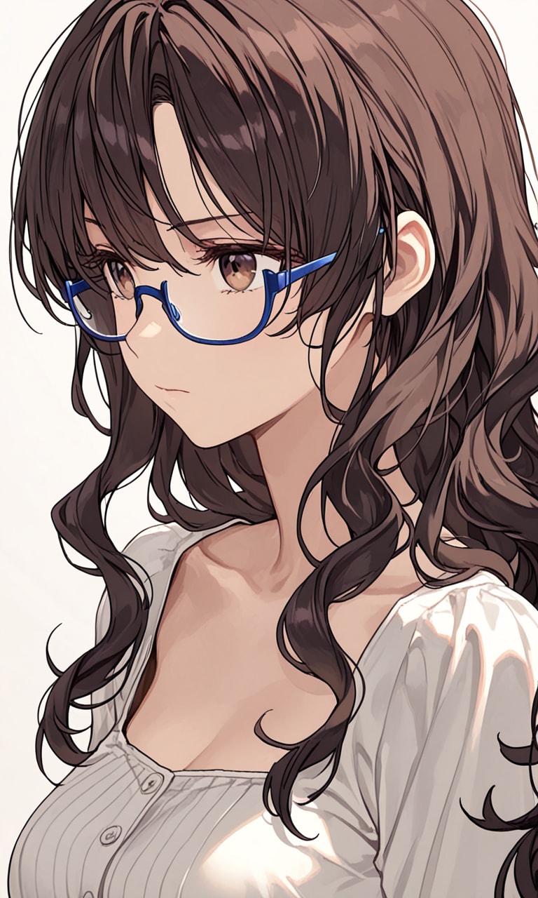 髪を降ろしたアリカ | の人気AIイラスト・グラビア