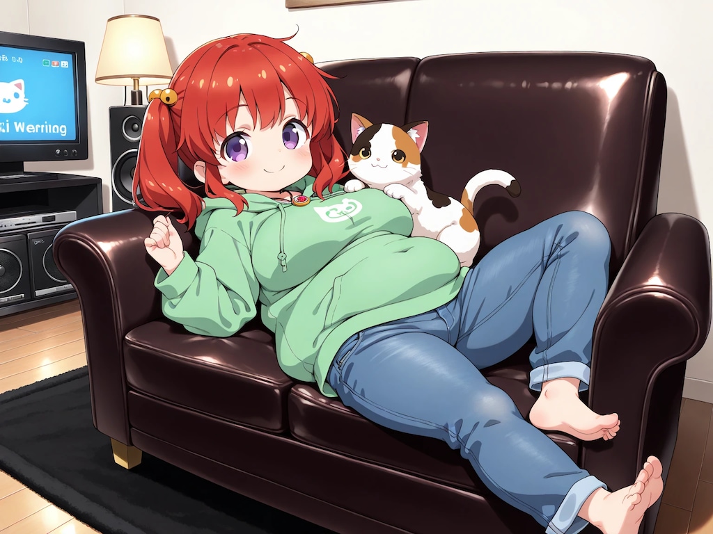 めぐみちゃんとリビングルーム