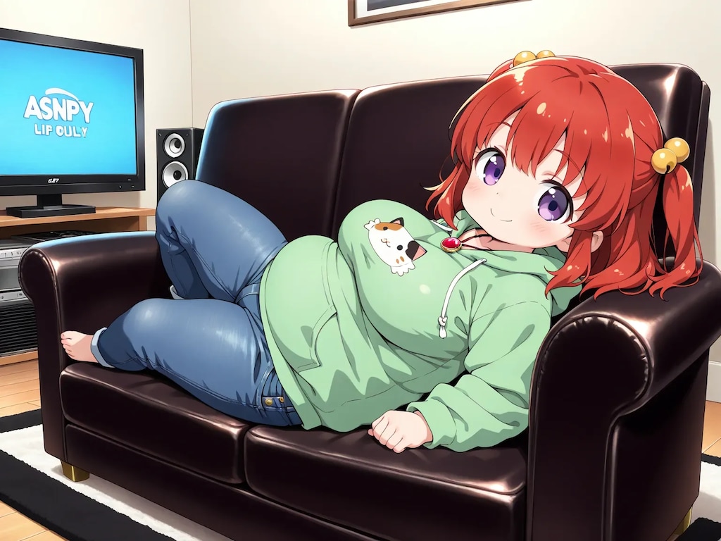 めぐみちゃんとリビングルーム