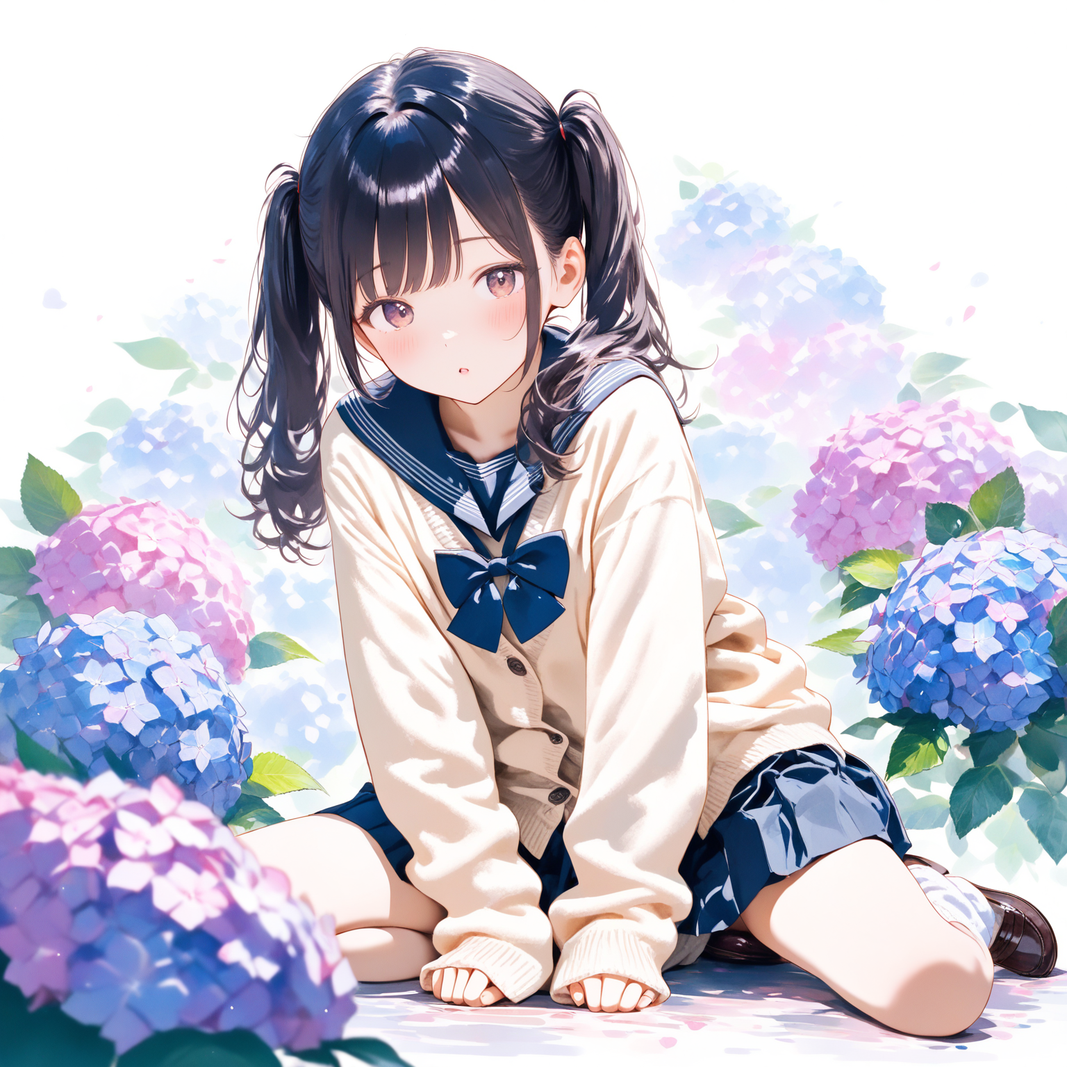 紫陽花#1 | の人気AIイラスト・グラビア