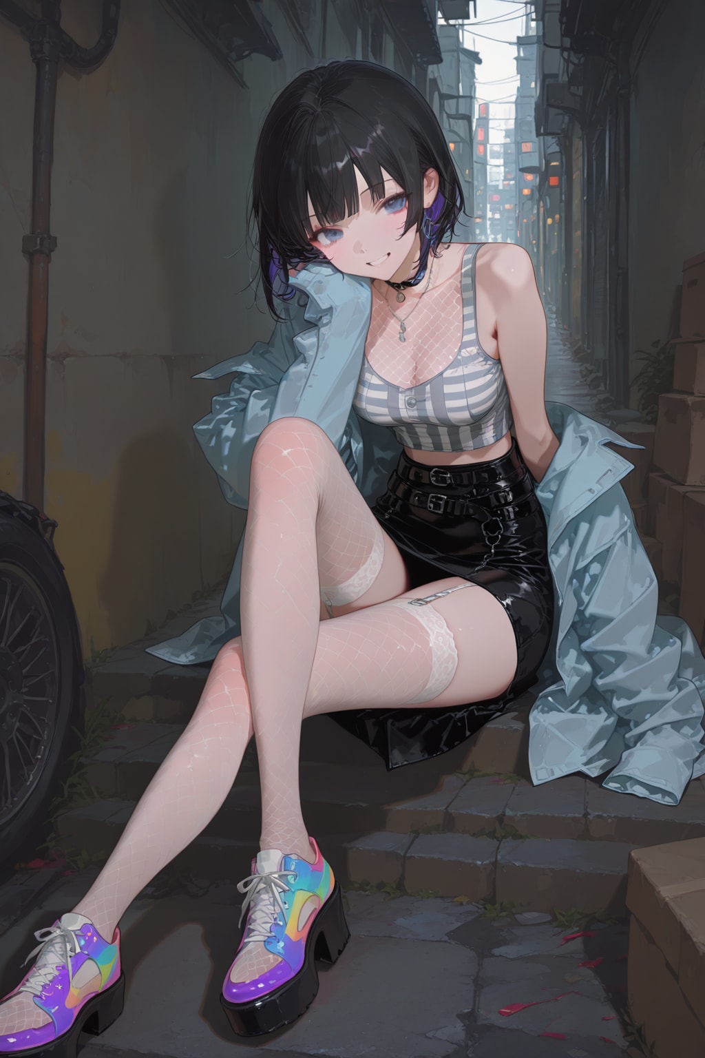 またこんな人気のない所に…