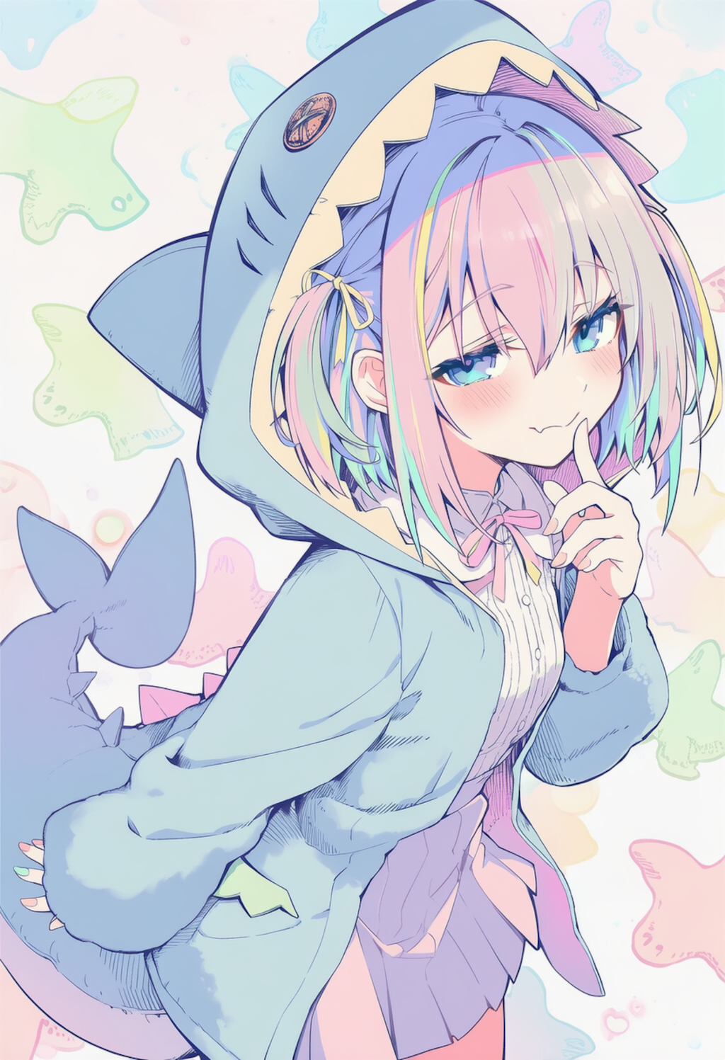 サメパーカーあこちゃん